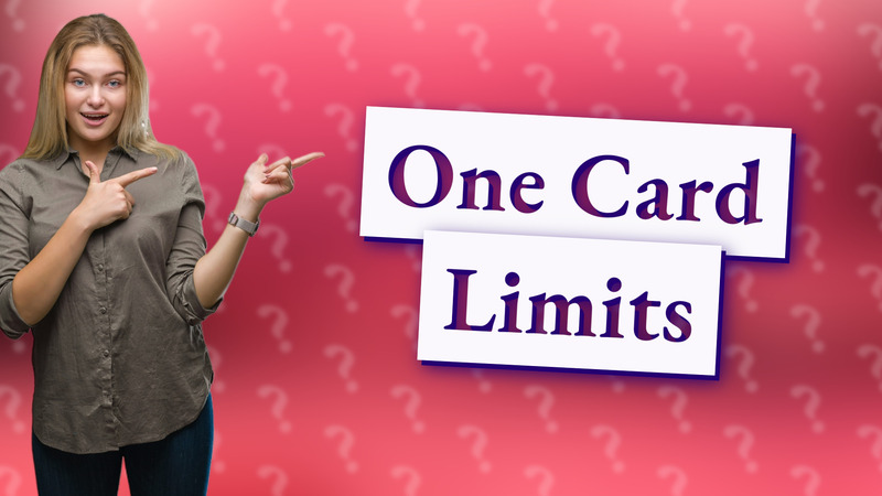 One Card Limits