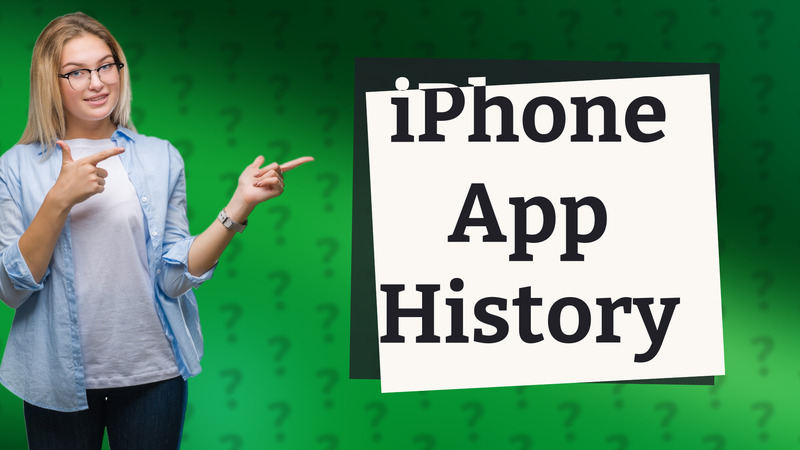 iPhone App History