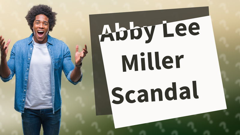Abby Lee Miller Scandal