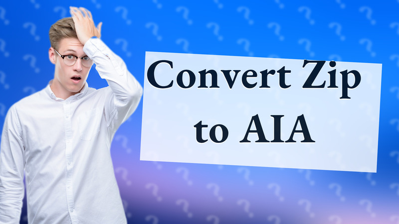 Convert Zip to AIA