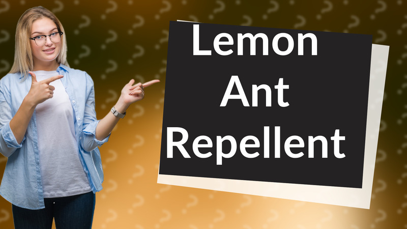 Lemon Ant Repellent