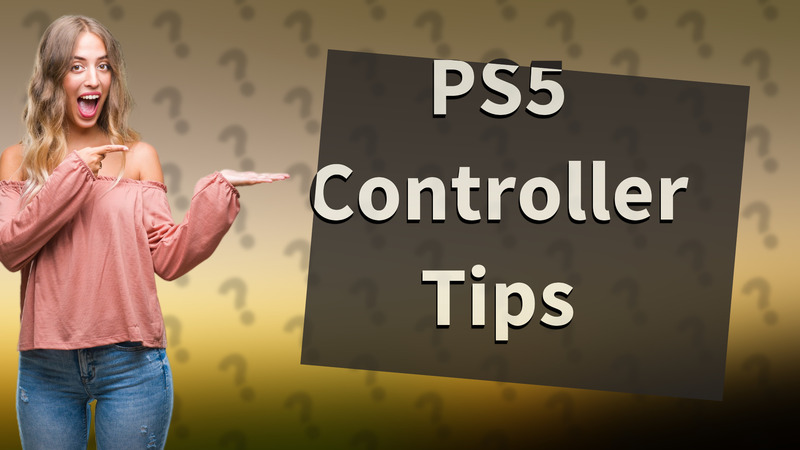 PS5 Controller Tips