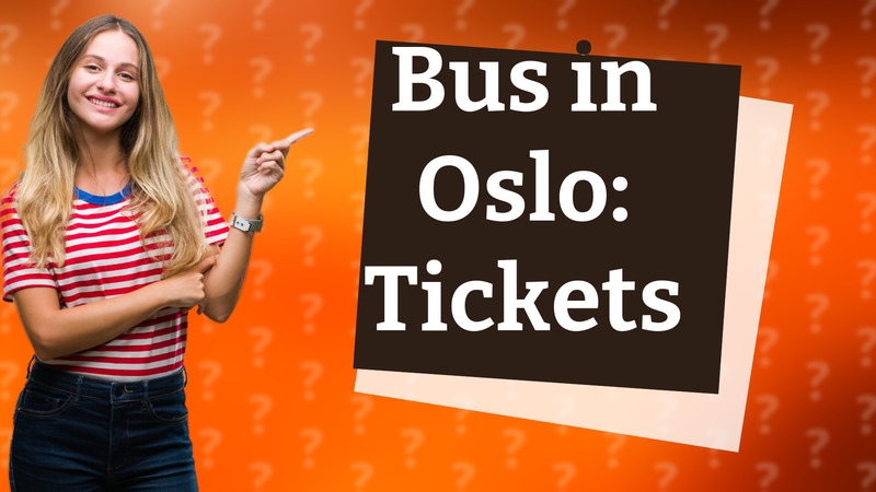 Bus in Oslo: Tickets