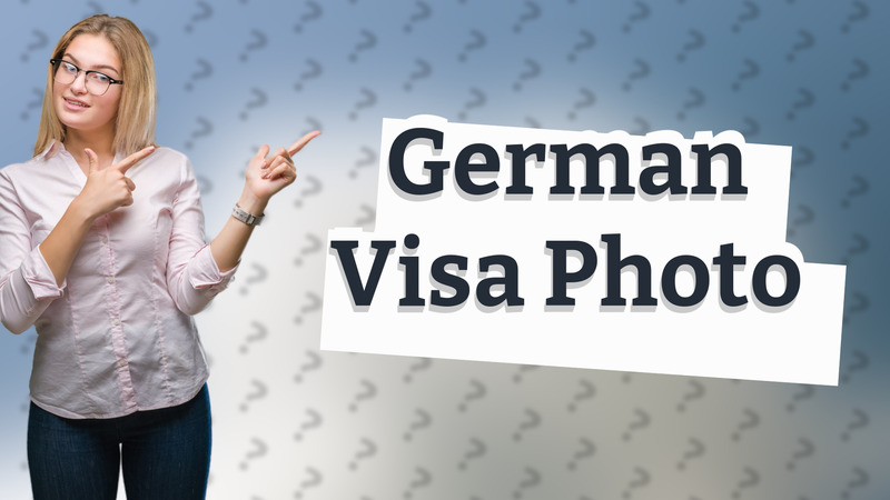 German Visa Photo