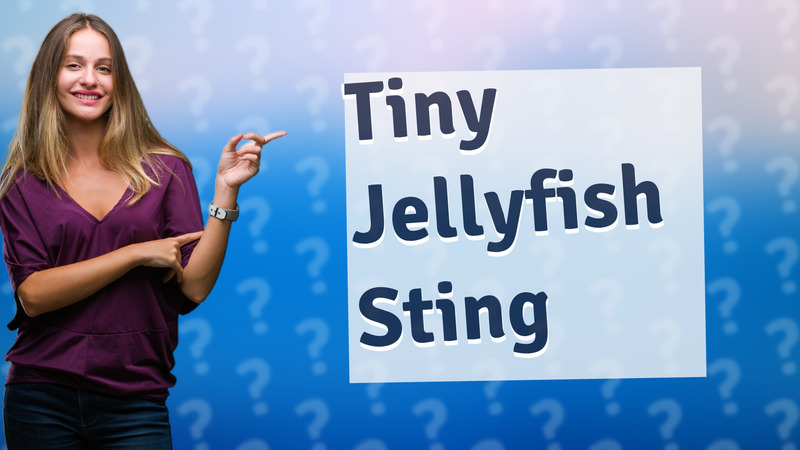 Tiny Jellyfish Sting