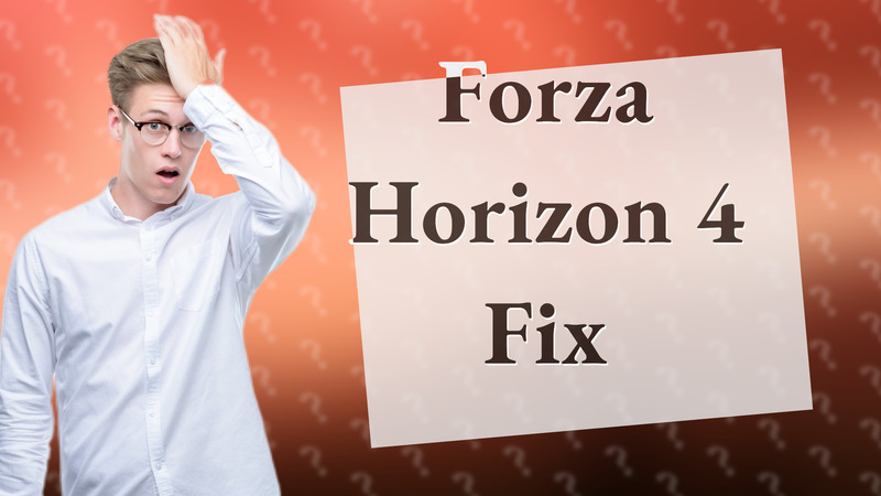 Forza Horizon 4 Fix