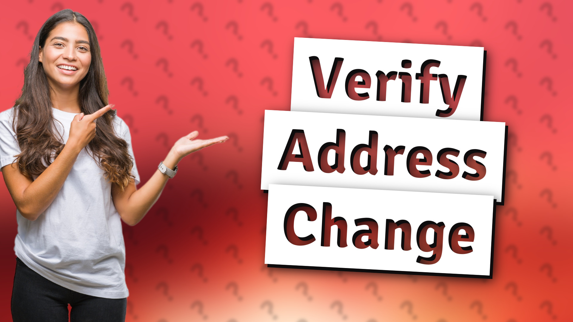 Verify Address Change