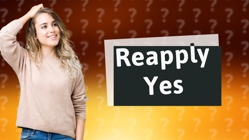Reapply Yes