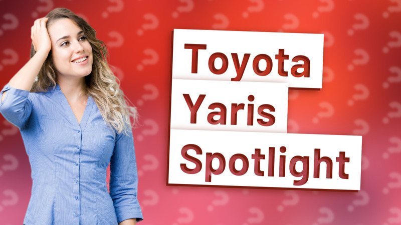 Toyota Yaris Spotlight
