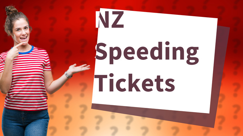 NZ Speeding Tickets