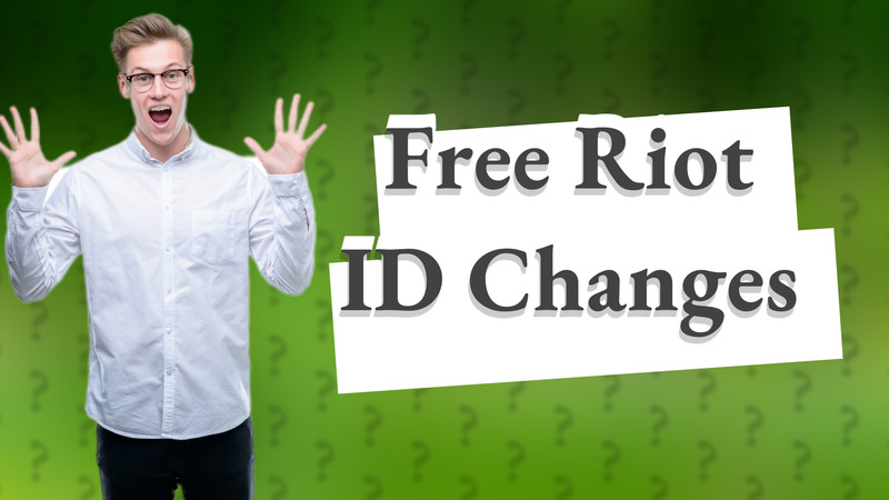 Free Riot ID Changes