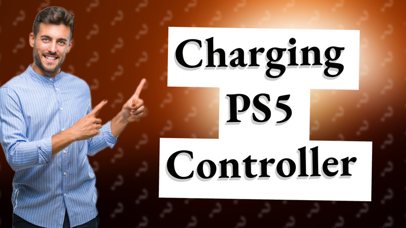 Charging PS5 Controller