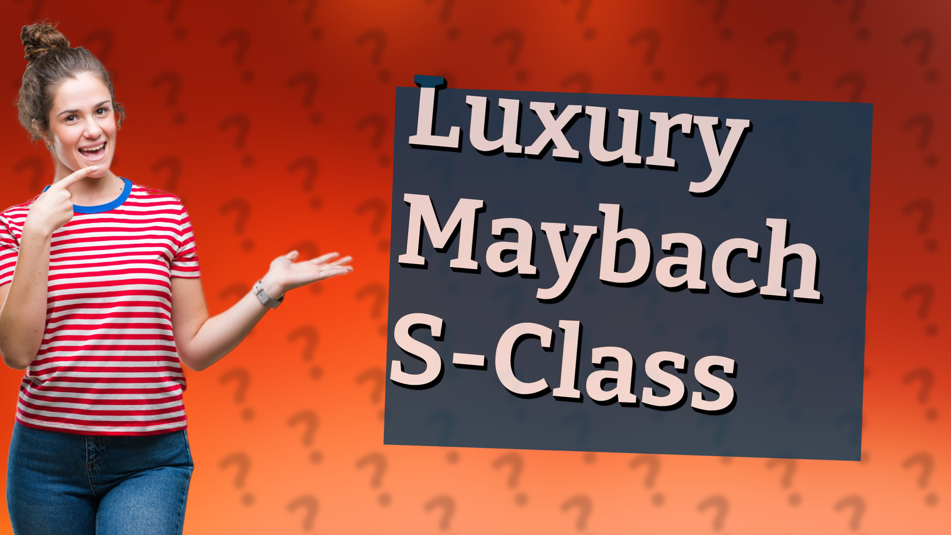 Luxury Maybach S-Class