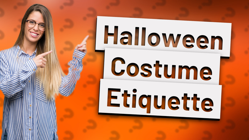 Halloween Costume Etiquette