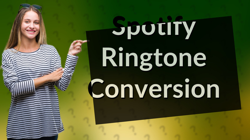 Spotify Ringtone Conversion