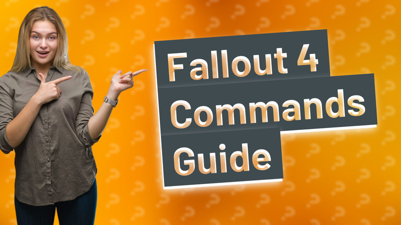 Fallout 4 Commands Guide