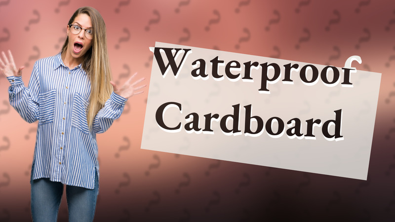 Waterproof Cardboard