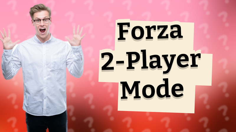 Forza 2-Player Mode