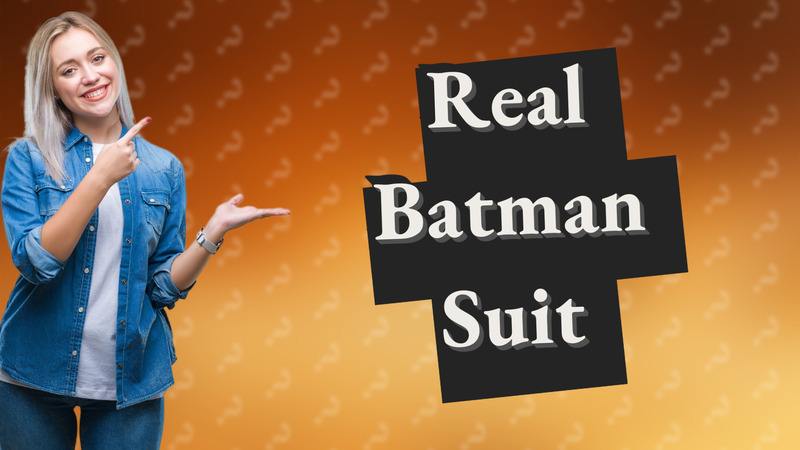 Real Batman Suit