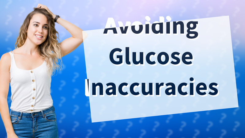 Avoiding Glucose Inaccuracies