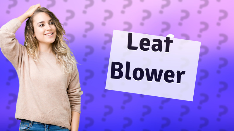 Leaf Blower