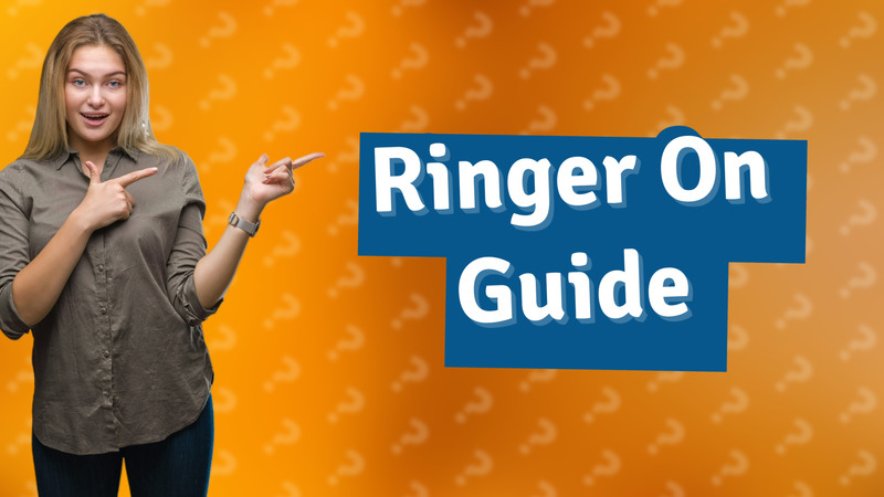 Ringer On Guide