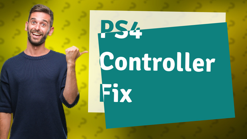 PS4 Controller Fix