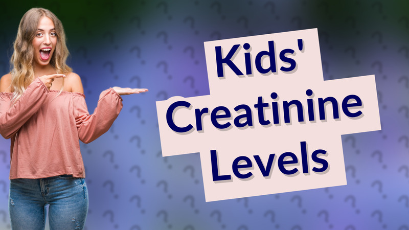 Kids' Creatinine Levels
