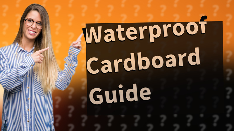 Waterproof Cardboard Guide