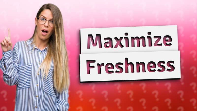 Maximize Freshness