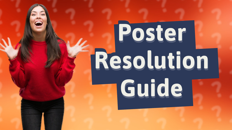 Poster Resolution Guide