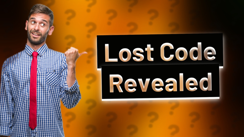 Lost Code Revealed