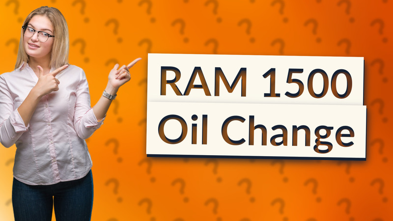 RAM 1500 Oil Change