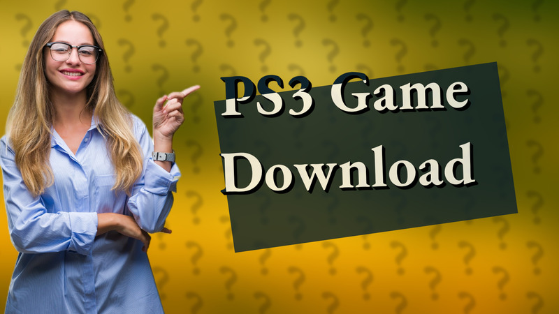 PS3 Game Download