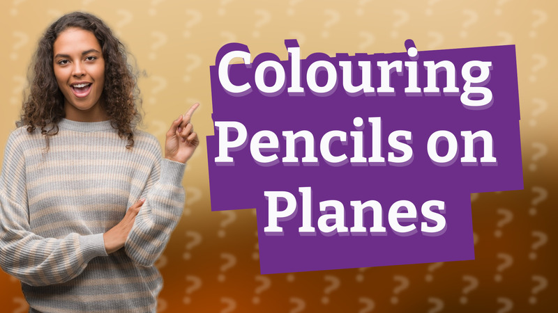 Colouring Pencils on Planes