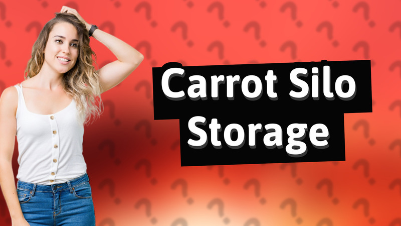 Carrot Silo Storage
