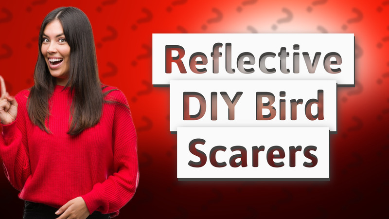 Reflective DIY Bird Scarers