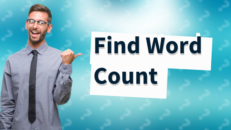 Find Word Count