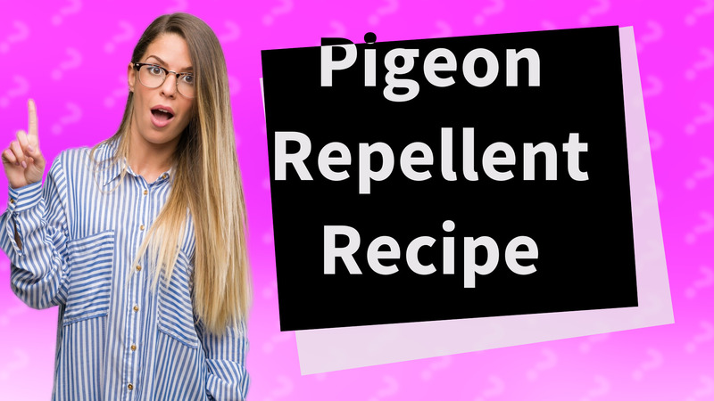 Pigeon Repellent Recipe