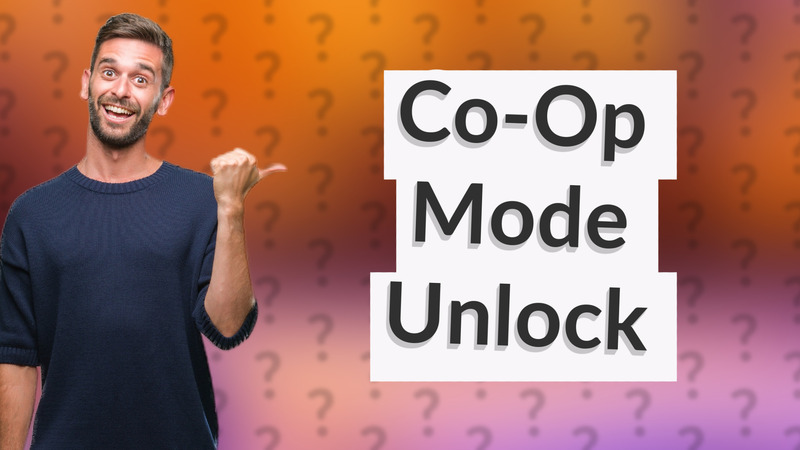 Co-Op Mode Unlock