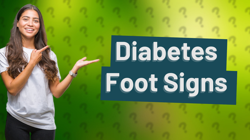 Diabetes Foot Signs