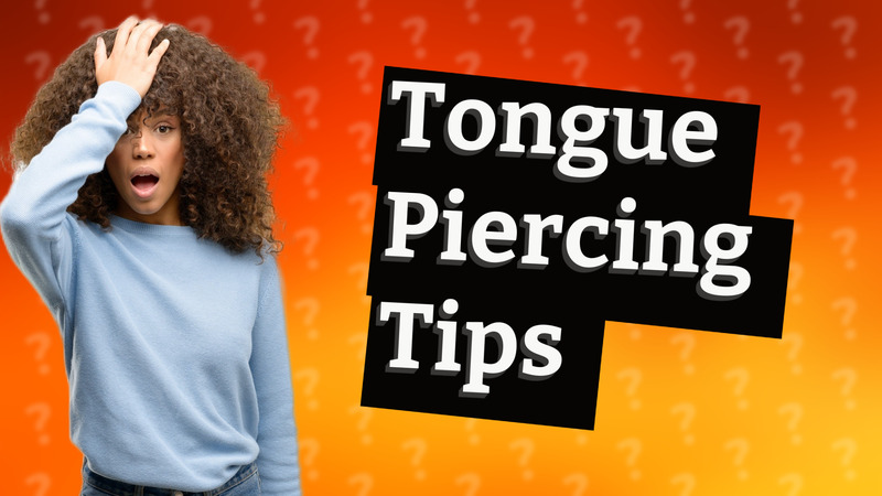Tongue Piercing Tips