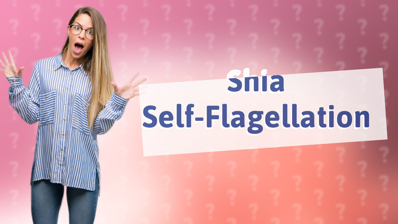 Shia Self-Flagellation