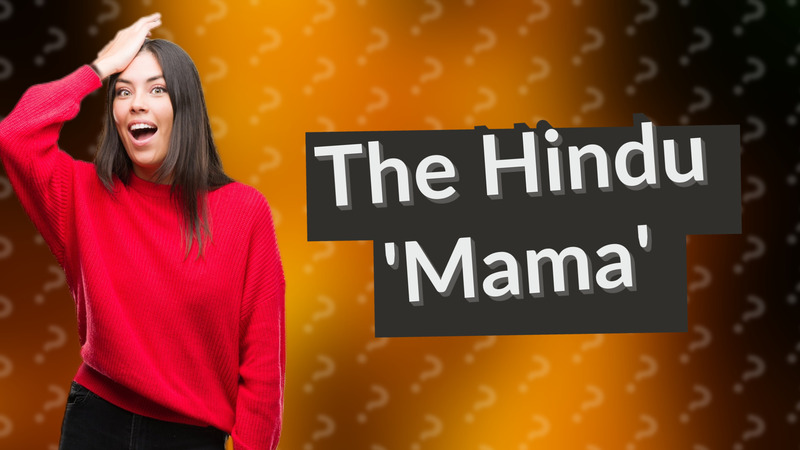 The Hindu 'Mama'
