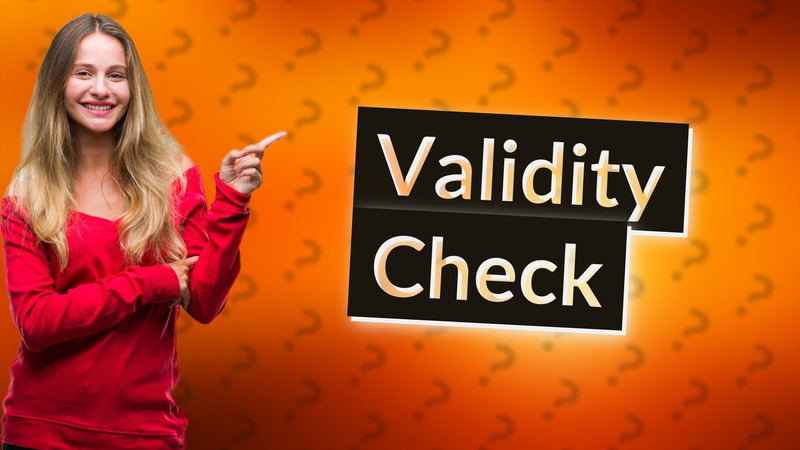 Validity Check