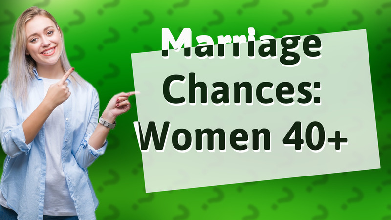 Marriage Chances: Women 40+
