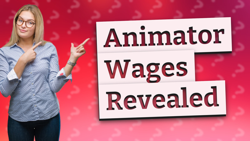 Animator Wages Revealed