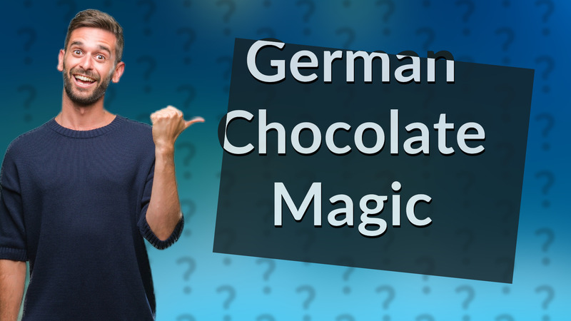 German Chocolate Magic