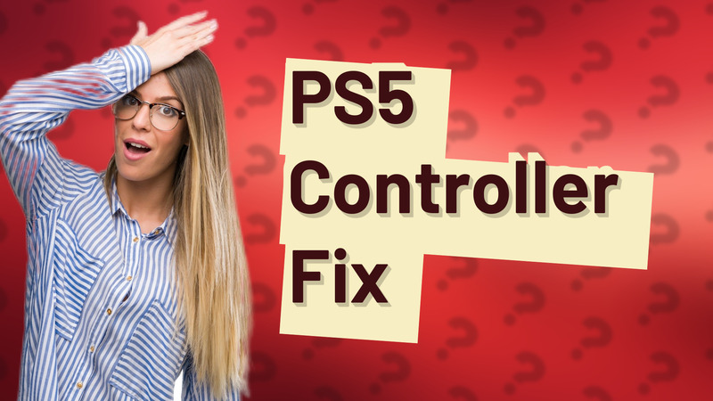 PS5 Controller Fix