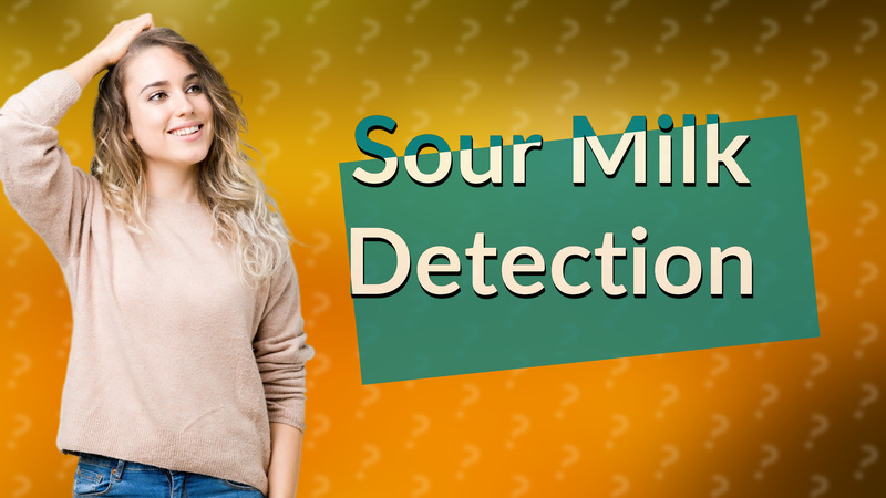 Sour Milk Detection